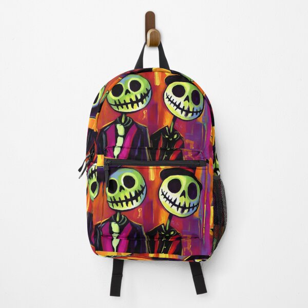 Item preview, Playful Halloween Art with Skeletons in Formal Attire - Vibrant and Whimsical Decor AI Generated designed and sold by OlfactoART Studio.