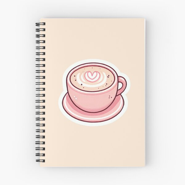 Item preview, Cozy Cute Pink Latte designed and sold by Bug-and-Dove.