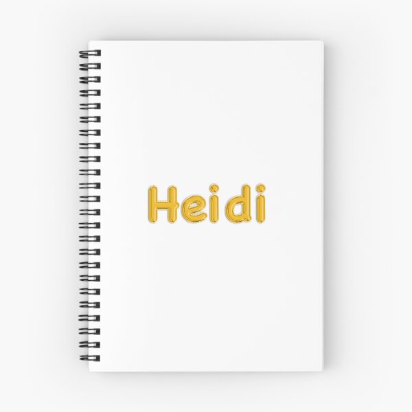 Item preview, Golden Balloon Heidi Name Label designed and sold by NormadWorld.