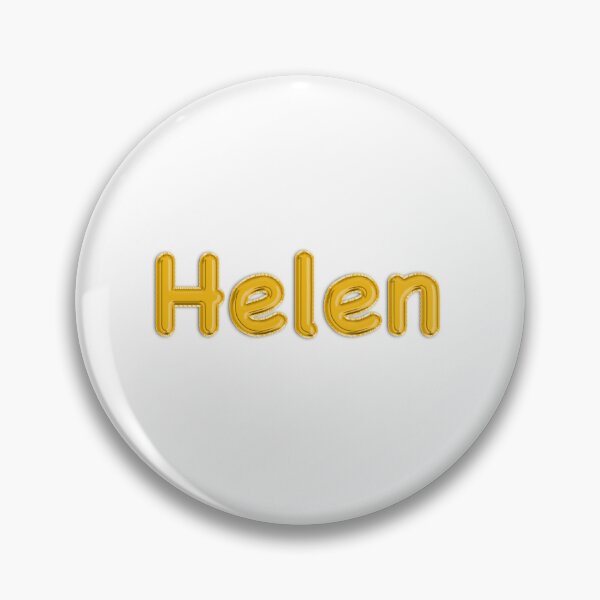 Item preview, Golden Balloon Helen Name Label  designed and sold by NormadWorld.