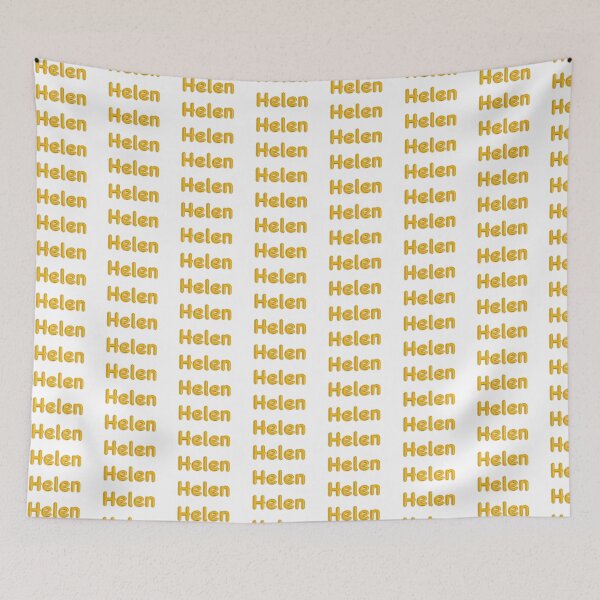 Item preview, Golden Balloon Helen Name Label  designed and sold by NormadWorld.
