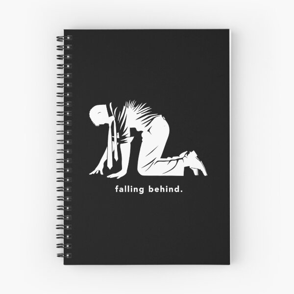 Item preview, falling behind. (White) designed and sold by tryingtimestrib.