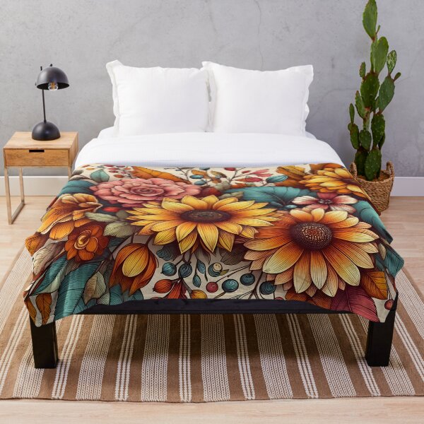 Item preview, Fall flowers and foliage  designed and sold by GraphicsClub.