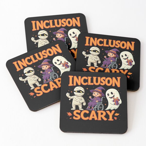 Item preview, Halloween Vibes SLP Squad SPED Teacher Inclusion Isn't Scary designed and sold by studiopekepeke.