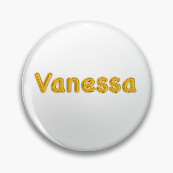 Item preview, Golden Balloon Vanessa Name Label  designed and sold by NormadWorld.