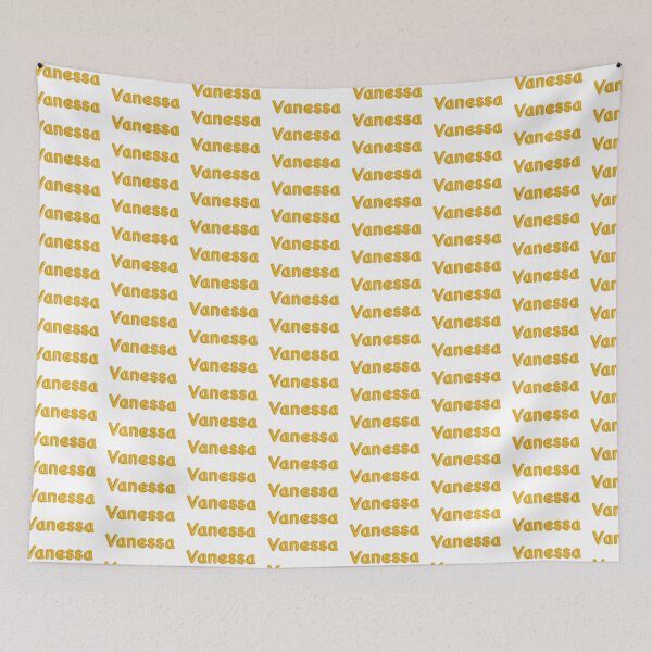 Item preview, Golden Balloon Vanessa Name Label  designed and sold by NormadWorld.