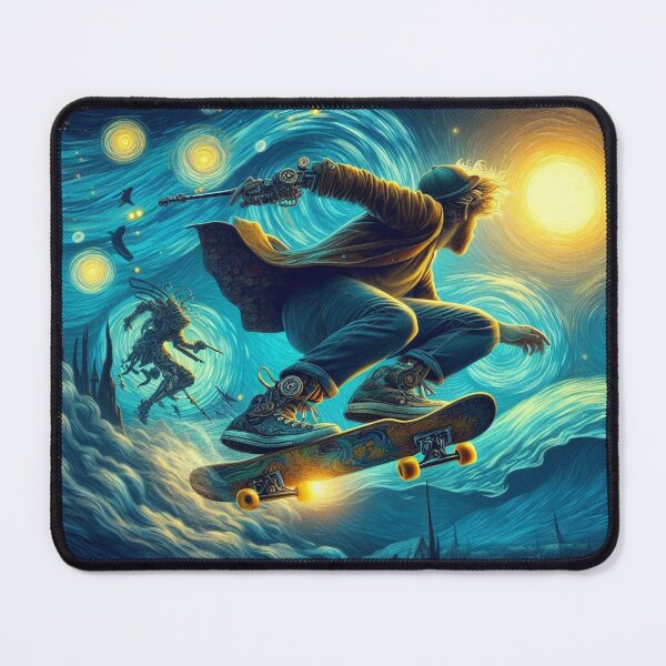 Item preview, Radical Steampunk Skateboard Design designed and sold by Halifaxartguy.