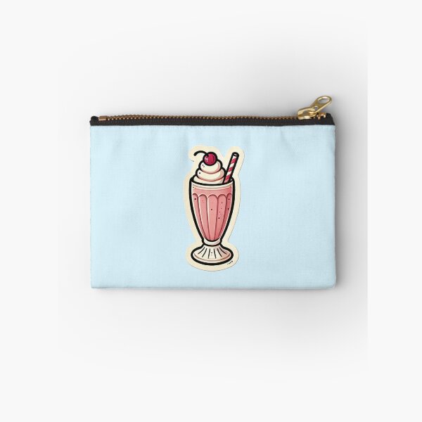 Item preview, Cute Pink Strawberry Milkshake designed and sold by Bug-and-Dove.