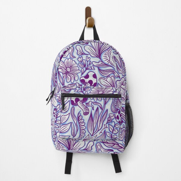 Item preview, Mushrooms, plants and purple magic designed and sold by Daniela Vargas Ilustra.