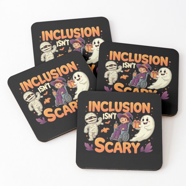 Item preview,  Halloween Vibes SLP Squad SPED Teacher Inclusion Isn't Scary designed and sold by studiopekepeke.