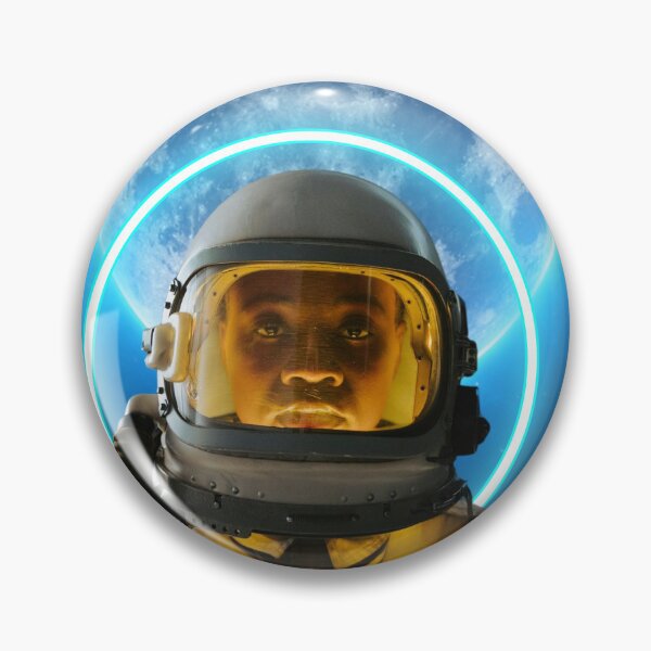 Item preview, female astronaut and moon designed and sold by berwies-artwork.