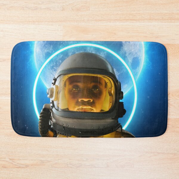 Item preview, female astronaut and moon designed and sold by berwies-artwork.