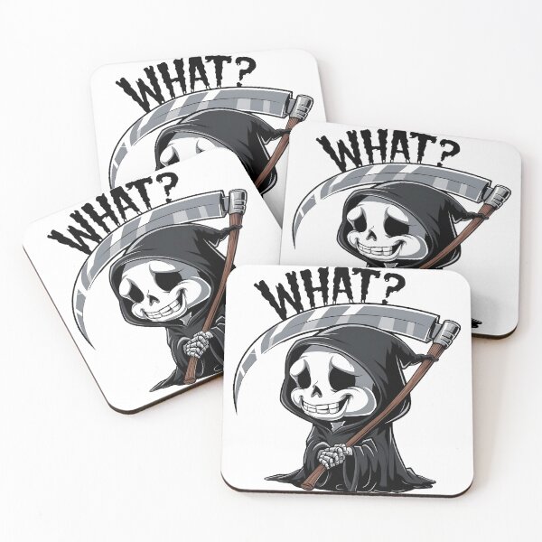 Item preview, Funny Grim Reaper What? designed and sold by PlanetMarker.