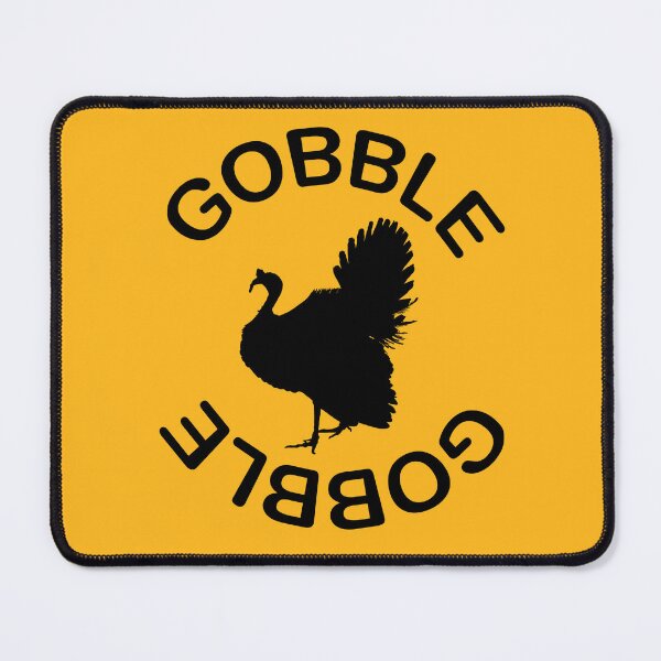 Item preview, Thanksgiving Gobble Gobble Turkey Silhouette designed and sold by Deborah Camp.