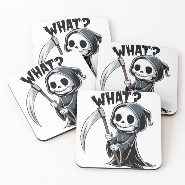 Item preview, Funny Grim Reaper What? designed and sold by PlanetMarker.