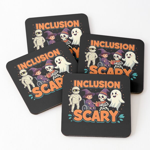 Item preview,  Halloween Vibes SLP Squad SPED Teacher Inclusion Isn't Scary designed and sold by studiopekepeke.