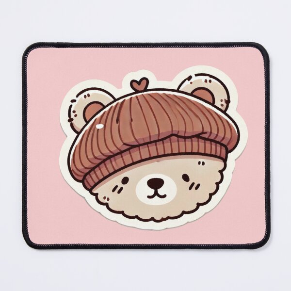 Item preview, Cute Cozy Bear In  Beret designed and sold by Bug-and-Dove.