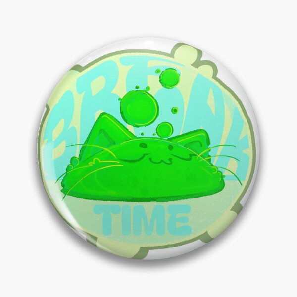 Item preview, Break Time Slime designed and sold by VibratingAurora.
