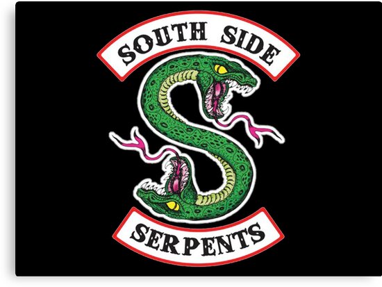  Riverdale  Southside Serpents  Canvas Print by theSarahr 