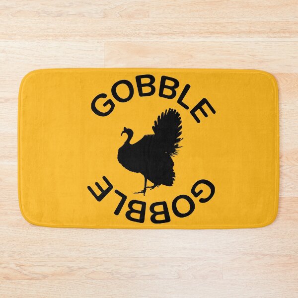 Item preview, Thanksgiving Gobble Gobble Turkey Silhouette designed and sold by Deborah Camp.