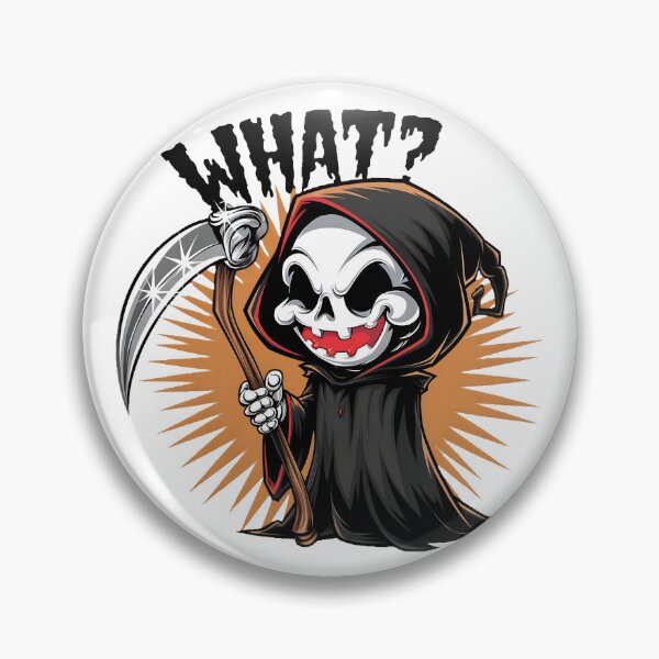 Item preview, Funny Grim Reaper What? designed and sold by PlanetMarker.
