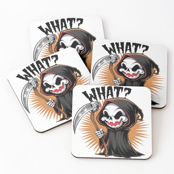 Item preview, Funny Grim Reaper What? designed and sold by PlanetMarker.