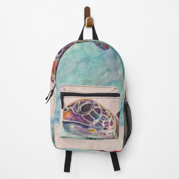 Item preview, Turtle Loggerhead watercolour (sideview)  designed and sold by Karin McCombe Jones.