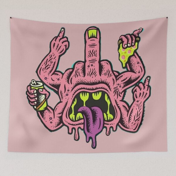 Item preview, Finger Food Monster designed and sold by Tonezcreations.