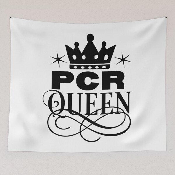 Item preview, PCR Queen | Polymerase Chain Reaction | Funny Laboratory | Molecular Biology | Biochemistry | Lab Week designed and sold by jadedscientist.