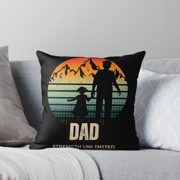 Item preview, Dad Strength Unlimited - Funny Workout Shirt Father's Day designed and sold by MiMiGuelShop.