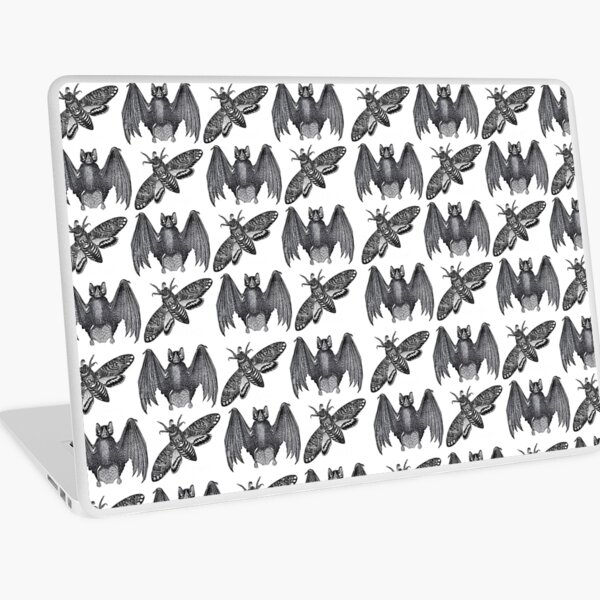 Bat Moth Laptop Skin