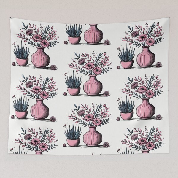 Artikelvorschau, Blumenvase entworfen und verkauft von GraphicsClub.