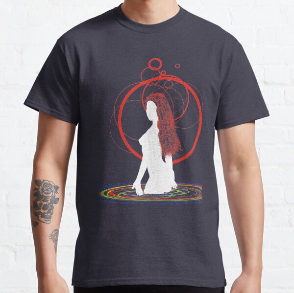 red hair in the water Classic T-Shirt