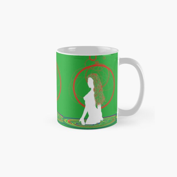 red hair in the water Classic Mug