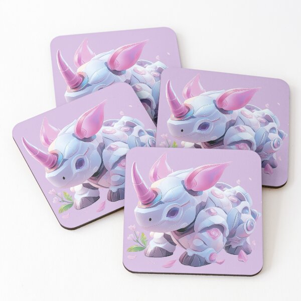Item preview, Soft Purple the Robo- Rhino designed and sold by silp159.