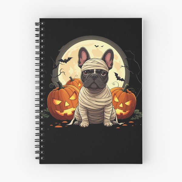 Item preview, Spooky French Bulldog Mummy Full Moon - Halloween Dog designed and sold by studiopekepeke.
