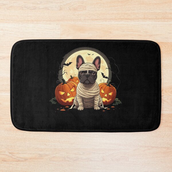 Item preview, Spooky French Bulldog Mummy Full Moon - Halloween Dog designed and sold by studiopekepeke.