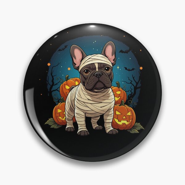 Item preview,  Spooky French Bulldog Mummy Full Moon - Halloween Dog designed and sold by studiopekepeke.