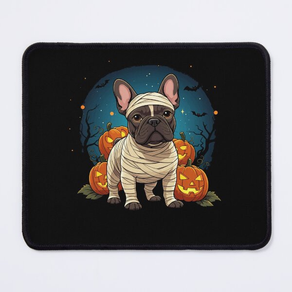 Item preview, Spooky French Bulldog Mummy Full Moon - Halloween Dog designed and sold by studiopekepeke.