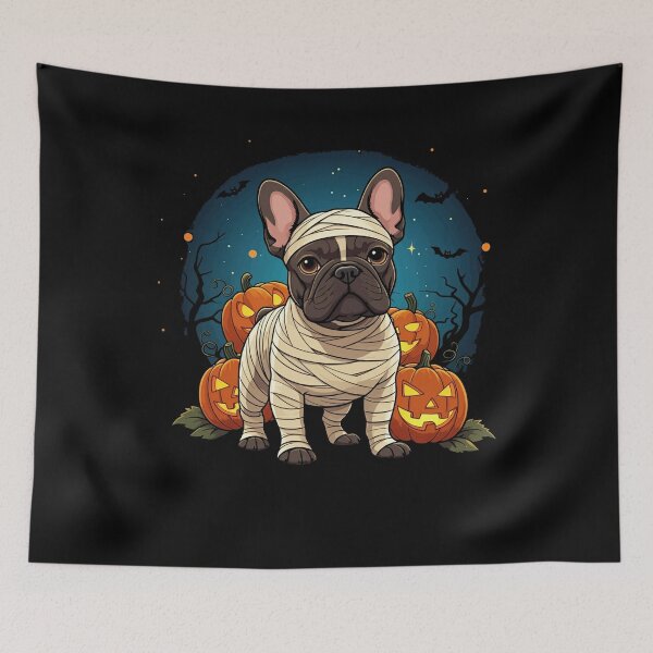 Item preview,  Spooky French Bulldog Mummy Full Moon - Halloween Dog designed and sold by studiopekepeke.