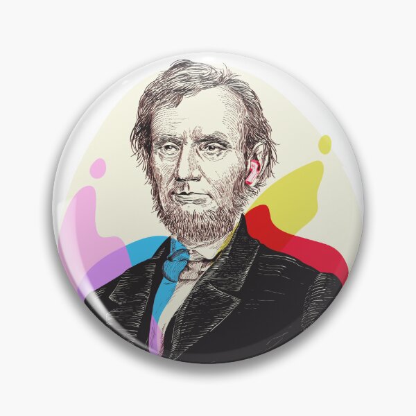 Item preview, Abraham Lincoln listening to a podcast with airpods designed and sold by KateTsibere.