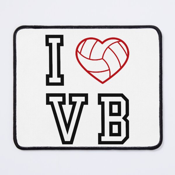 Item preview, I Heart VB - I Love Volleyball designed and sold by caFUNated.