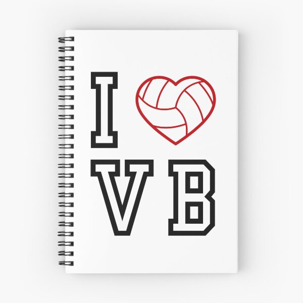 Item preview, I Heart VB - I Love Volleyball designed and sold by caFUNated.