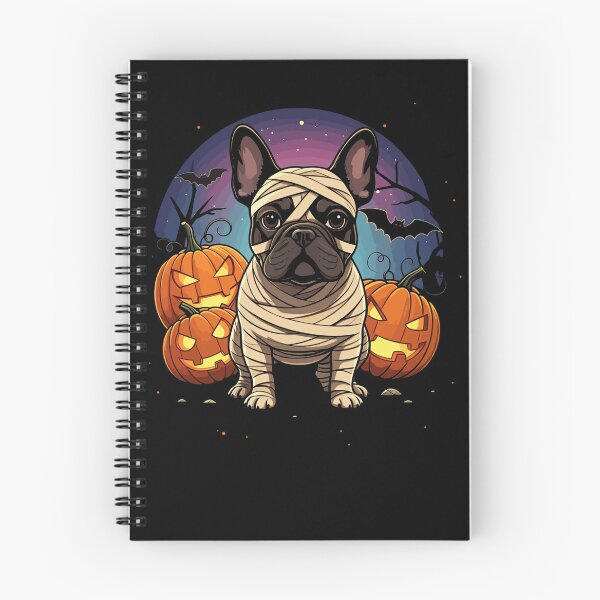 Item preview, Spooky French Bulldog Mummy Full Moon - Halloween Dog designed and sold by studiopekepeke.