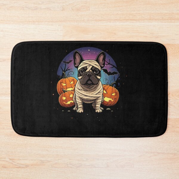 Item preview, Spooky French Bulldog Mummy Full Moon - Halloween Dog designed and sold by studiopekepeke.