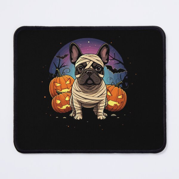 Item preview, Spooky French Bulldog Mummy Full Moon - Halloween Dog designed and sold by studiopekepeke.
