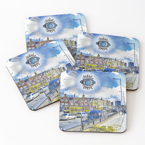 Item preview, EastActonSkEyeBlue designed and sold by Klaus Bremner (Autotelic Art).