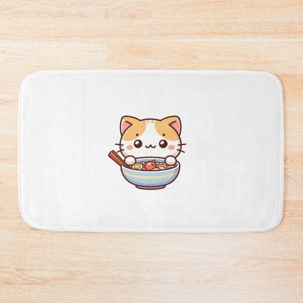 Item preview, Food Chibi Series - Cute Mewo Noodle Chan designed and sold by xiaoxiaochibi.