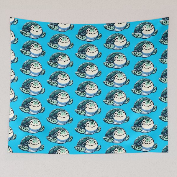 Item preview, Charming Sea Turtle - aquatic, cute, cartoon designed and sold by Nostalgia Busters.