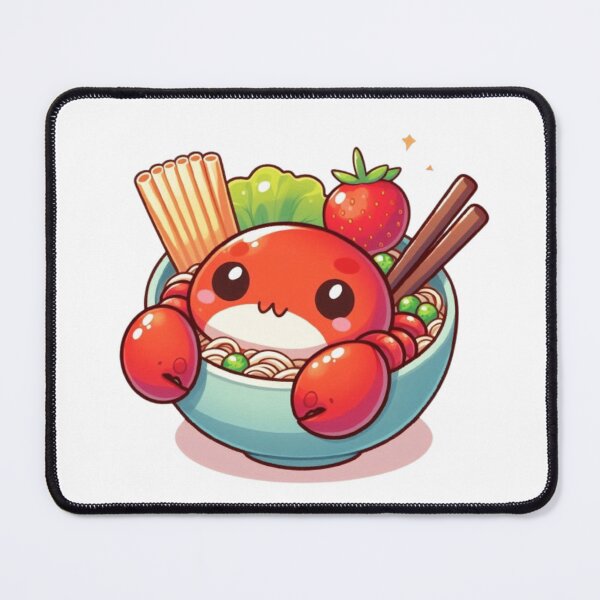 Item preview, Food Chibi Series - Cute Crab Noodle Chan designed and sold by xiaoxiaochibi.